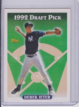 1993 Topps 98 Derek Jeter York Yankees Rc Rookie Near (810)