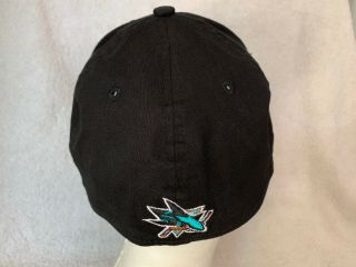 Era HC39 Thirty Small/Medium NHL Cap San Jose Sharks Black Fitted Hat 3