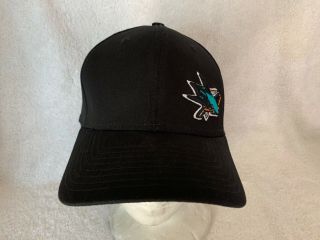 Era HC39 Thirty Small/Medium NHL Cap San Jose Sharks Black Fitted Hat 4