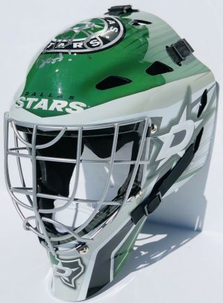 Dallas Stars 30 BEN BISHOP Signed Autographed Hockey Goalie Mask Helmet 3