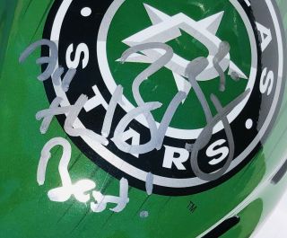 Dallas Stars 30 BEN BISHOP Signed Autographed Hockey Goalie Mask Helmet 4
