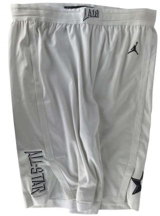 Paul George 2018 Game Worn All Star Shorts Nba Meigray