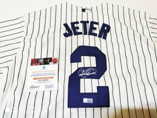 Mlb York Yankees No.  2 Derek Jeter Autographed Jersey,  & Limited Package