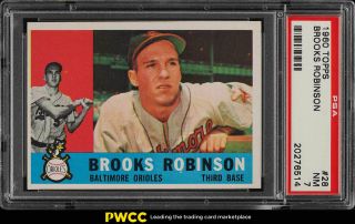 1960 Topps Brooks Robinson 28 Psa 7 Nrmt (pwcc)