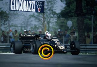 35mm Racing Slide F1,  Nigel Mansell - Lotus,  1983 San Marino Formula 1