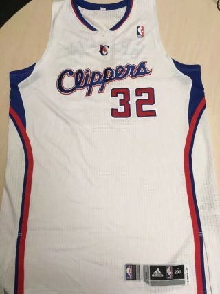 Blake Griffin Signed/Autographed Game Used/Issued LA Clippers Jersey (JSA LOA) 5