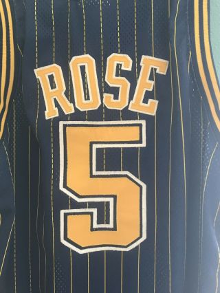 Indiana Pacers Jalen Rose 5 Jersey.  Size 44 Authentic Puma. 5