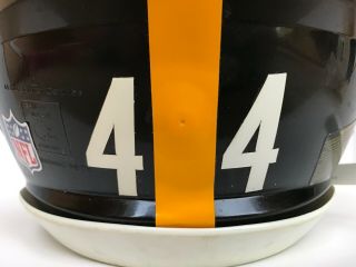 Tyler Matakevich 2016 Game Worn Pittsburgh Steelers Helmet 8