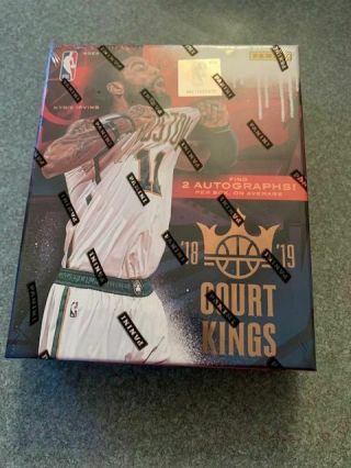 2018 - 19 Panini Court Kings Basketball Factory Hobby Box
