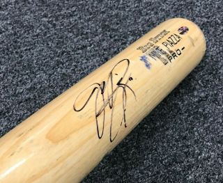 Mike Piazza Signed 2004 Game Bat 33 " Uncracked Autographed Jsa Loa Ny Mets