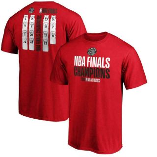 Toronto Raptors 2019 Nba Finals Champions Big & Tall Team Ambition T - Shirt S - 5xl