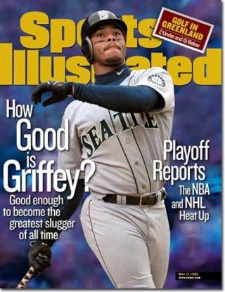 May 17,  1999 Ken Griffey Jr.  Seattle Mariners Sports Illustrated No Label