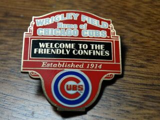 Chicago Cubs & Wrigley Field Commemorative Lapel Pin