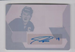 2017 Leaf In The Game Magenta Printing Plate Auto 1/1 Flyers Nolan Patrick