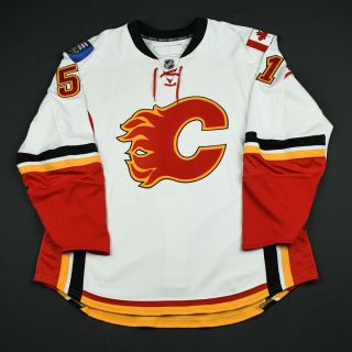 2007 - 08 Ryan Donally Calgary Flames Game Issued Hockey Jersey Reebok Meigray