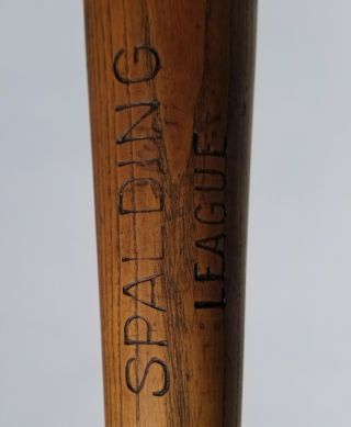 1909 - 22 Spalding 35 Inch 43 Oz League Model Baseball Bat Louisville Slugger Era