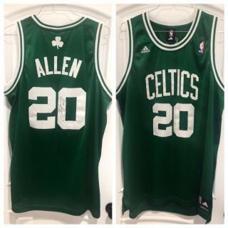 Ray Allen Autographed Celtics Swingman Jersey (jsa)