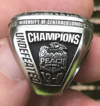 2017 university of central Florida knights national champions championship ring 3