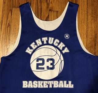 Authentic Derek Anderson Basketball Practice Jersey Converse Kentucky Wildcats