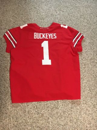 Never Worn Mens Nike Stitched Ohio State Buckeyes Red Football Jersey Size 3xl