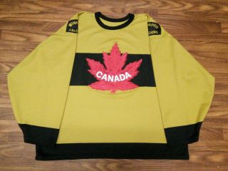 Rare 2004 Nike Winnipeg Falcons Team Canada Jersey Xl
