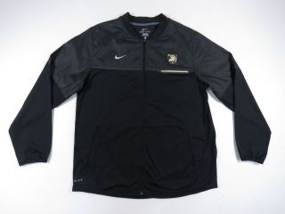 Central Florida Knights Ucf Ncaa Nike Dri - Fit Mens Black Gold Full Zip Jacket L