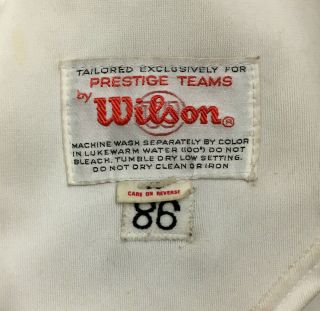 Don Baylor Game - worn 1986 Red Sox home jersey - team leader 3