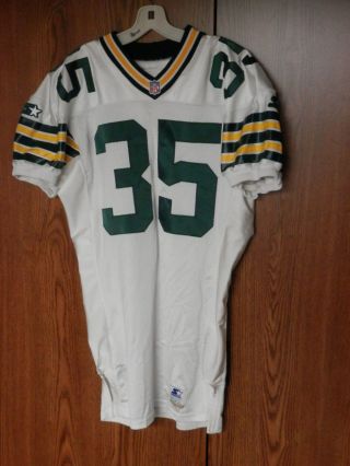 1995 Green Bay Packers Jersey Charles Swann Starter Pre - Season Game Worn Nfl 48
