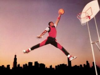 Michael Jordan Autographed Air Jordan 1 Shoe Upper Deck Authenticated 5