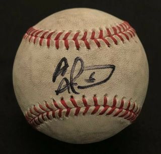 Albert Almora Jr Signed Autographed Romlb Baseball Chicago Cubs
