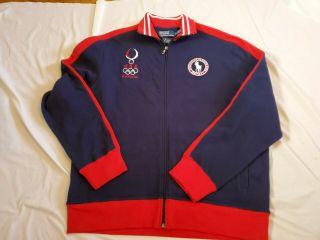 Polo Ralph Lauren 2008 Beijing Olympics Team Usa Zip Up Jacket Men 