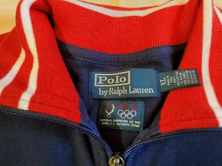 POLO RALPH LAUREN 2008 Beijing Olympics Team USA Zip Up Jacket Men ' s Size XL 3