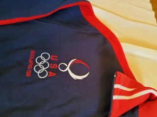 POLO RALPH LAUREN 2008 Beijing Olympics Team USA Zip Up Jacket Men ' s Size XL 4