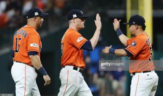 Juan Centeno 2017 Astros Game ALDS/ALCS Postseason Jersey MLB World Series 12