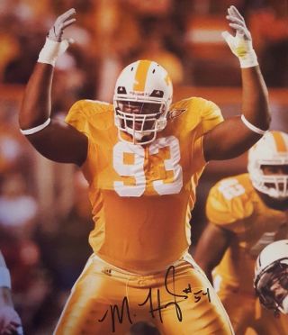 Montori Hughes Hand Signed 8x10 Autographed Photo W