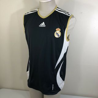 Adidas Real Madrid Soccer Formotion Sleeveless Athletic Shirt Men 