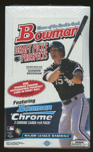 2009 Bowman Draft Picks Baseball Hobby Box Mike Trout Rc Year