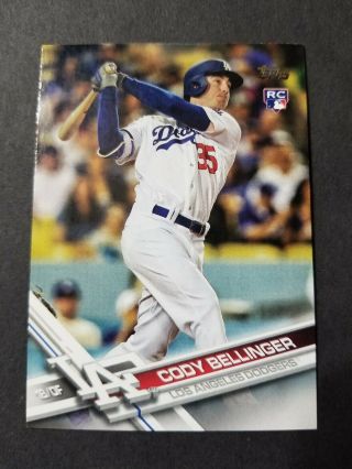 2017 Topps Update Cody Bellinger Rookie Us50 Combined