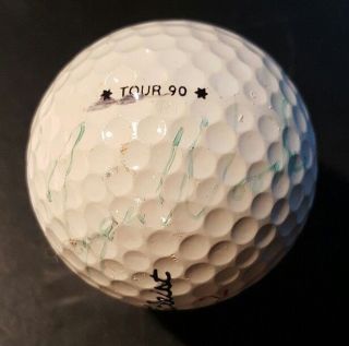 Tiger Woods Signed Autographed Golf Ball Jsa Authentic Auto Dated 6/17/1993