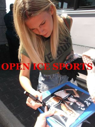 CHRISSY BLAIR SIGNED AUTOGRAPH UFC SEXY HOT OCTAGON GIRL 8X10 PHOTO PROOF 2 2