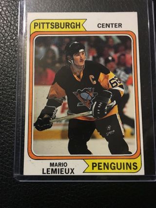 1992 Mario Lemieux Hockey Card 28