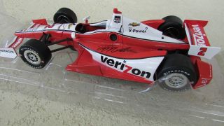 2014 Indy 500 Race Car Signed Juan Pablo Montoya Penske Chevy 1:18 Greenlight