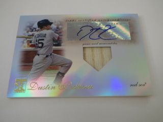 Dustin Pedroia 2009 Topps Tribute Autograph Numbered 37/99