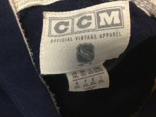 Vintage CCM NHL Nashville Predators Hockey Jersey Hooded Sweatshirt Size Men XXL 4