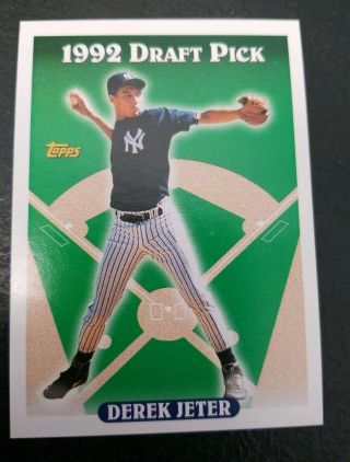 1993 Topps 98 Derek Jeter York Yankees Rc Rookie