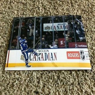 Mitch Marner Signed 8x10 Photo Toronto Maple Leafs Huge Celebration Goal