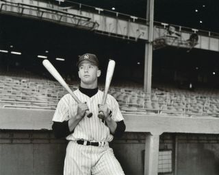 Mickey Mantle 8x10 Photo York Yankees 12 W.  S 1956 Triple Crown 3 Mvp 536 Hr