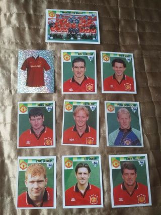 Manchester United Merlin Premier League Stickers 1995