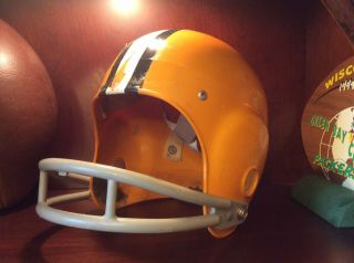 Vintage Rawlings Bnfl,  Old Green Bay Packers Football Helmet.