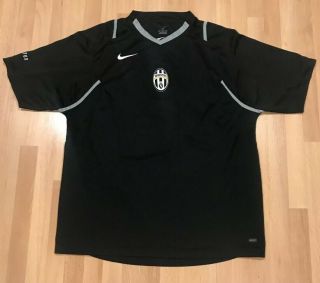 Vintage Nike Dri Fit Juventus Soccer Training Jersey Mens Size Large
